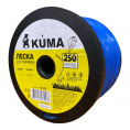 Маленькое фото товара - Леска для триммеров квадратная KUMA 2,0мм, 250м (синяя). Вариант №1